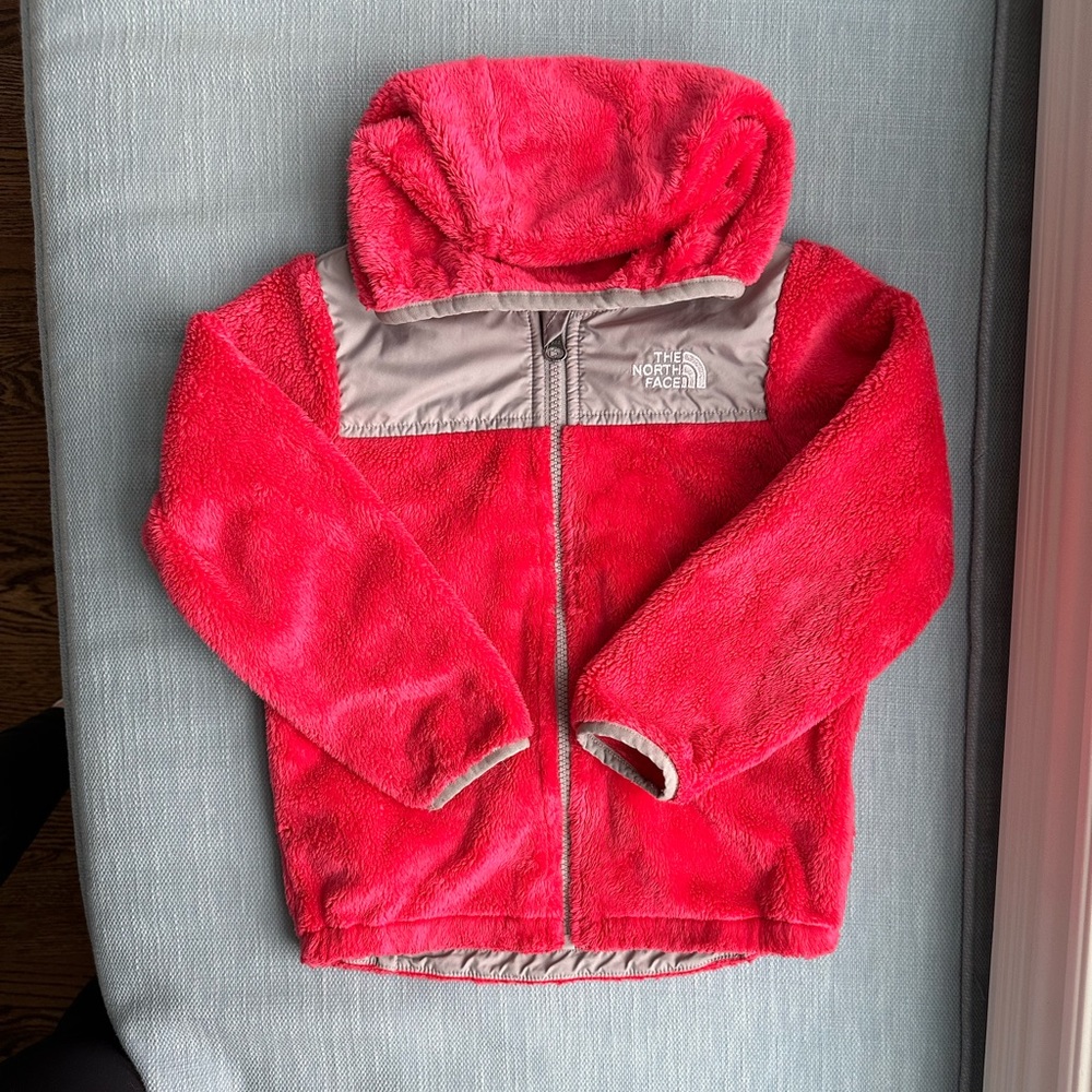Girls NorthFace zip up fleece